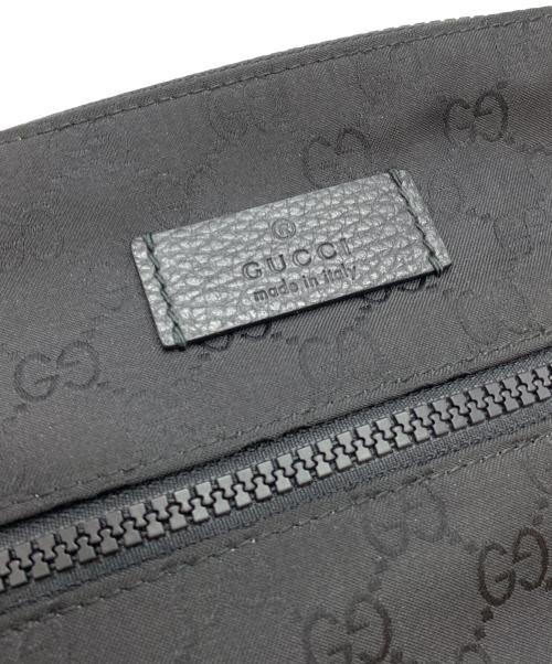GUCCI（グッチ）GUCCI (グッチ) GGショルダーバッグ ブラックの古着・服飾アイテム