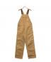 CarHartt（カーハート）の古着「ダブルニーダックオーバーオール」｜ブラウン