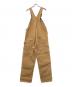 CarHartt (カーハート) ダブルニーダックオーバーオール ブラウン サイズ:W38：11000円