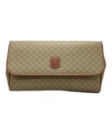 CELINE（セリーヌ）の古着「クラッチバッグ　モノグラム」｜ベージュ