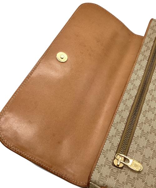 CELINE（セリーヌ）CELINE (セリーヌ) クラッチバッグ　モノグラム ベージュの古着・服飾アイテム