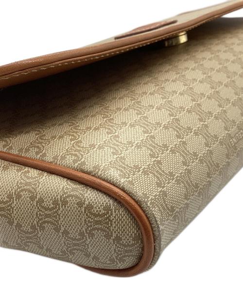 CELINE（セリーヌ）CELINE (セリーヌ) クラッチバッグ　モノグラム ベージュの古着・服飾アイテム