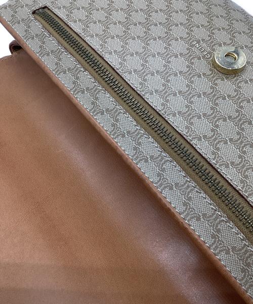 CELINE（セリーヌ）CELINE (セリーヌ) クラッチバッグ　モノグラム ベージュの古着・服飾アイテム