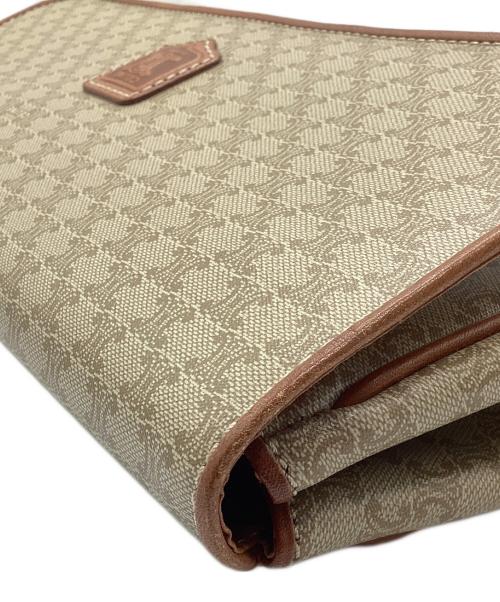 CELINE（セリーヌ）CELINE (セリーヌ) クラッチバッグ　モノグラム ベージュの古着・服飾アイテム