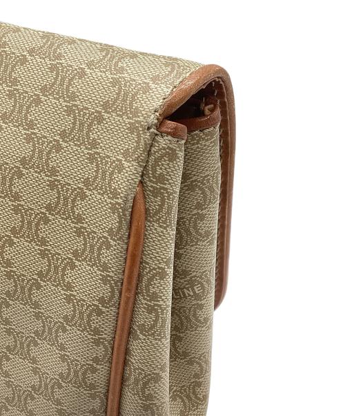 CELINE（セリーヌ）CELINE (セリーヌ) クラッチバッグ　モノグラム ベージュの古着・服飾アイテム