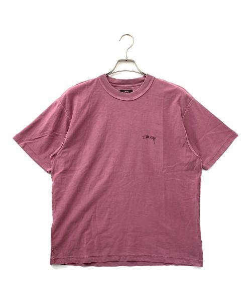 stussy（ステューシー）stussy (ステューシー) LAZY TEE パープル サイズ:Mの古着・服飾アイテム