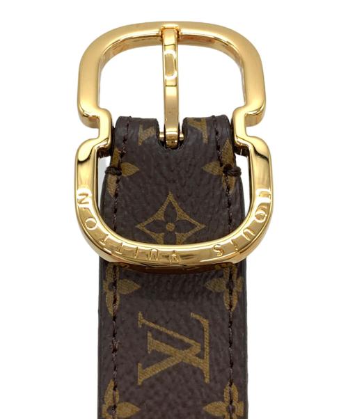 LOUIS VUITTON（ルイ ヴィトン）LOUIS VUITTON (ルイ ヴィトン) モノグラム サンチュール ミニ25MM エベヌの古着・服飾アイテム