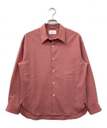 STUDIOUS（ステュディオス）の古着「WASHABLE WOOL SHIRTS」｜ピンク