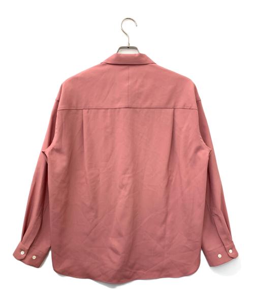 STUDIOUS（ステュディオス）STUDIOUS (ステュディオス) WASHABLE WOOL SHIRTS ピンク サイズ:1の古着・服飾アイテム