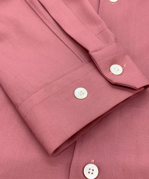 STUDIOUS（ステュディオス）STUDIOUS (ステュディオス) WASHABLE WOOL SHIRTS ピンク サイズ:1の古着・服飾アイテム