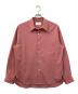 STUDIOUS（ステュディオス）の古着「WASHABLE WOOL SHIRTS」｜ピンク