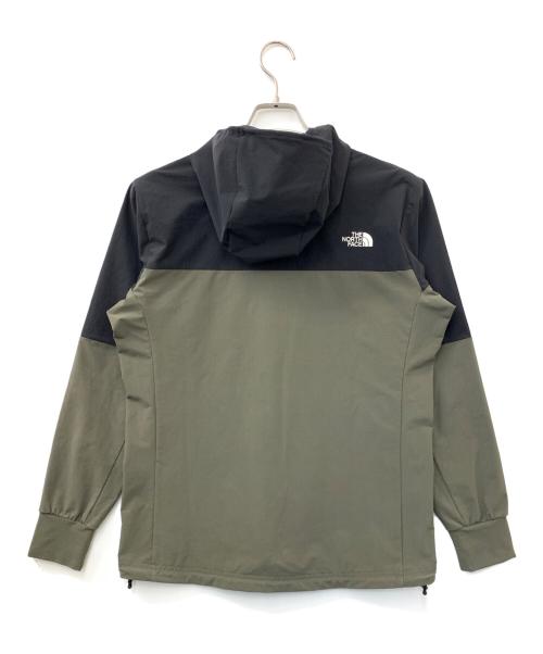 THE NORTH FACE（ザ ノース フェイス）THE NORTH FACE (ザ ノース フェイス) エイペックス フレックスフーディ ブラック×カーキ サイズ:Sの古着・服飾アイテム