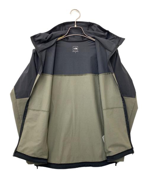 THE NORTH FACE（ザ ノース フェイス）THE NORTH FACE (ザ ノース フェイス) エイペックス フレックスフーディ ブラック×カーキ サイズ:Sの古着・服飾アイテム