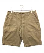 WAREHOUSEウエアハウス）の古着「ベイカーショーツ」｜ベージュ