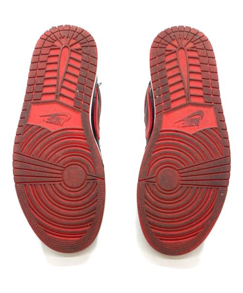 NIKE（ナイキ）NIKE (ナイキ) AIR JORDAN 1 HIGH FLYEASE ブラック×レッド サイズ:28cmの古着・服飾アイテム