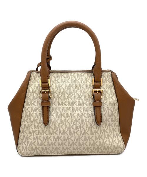 MICHAEL KORS（マイケル・コース）MICHAEL KORS (マイケルコース) 2WAYバッグ ブラウンの古着・服飾アイテム
