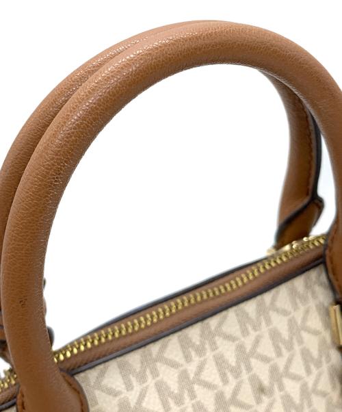 MICHAEL KORS（マイケル・コース）MICHAEL KORS (マイケルコース) 2WAYバッグ ブラウンの古着・服飾アイテム