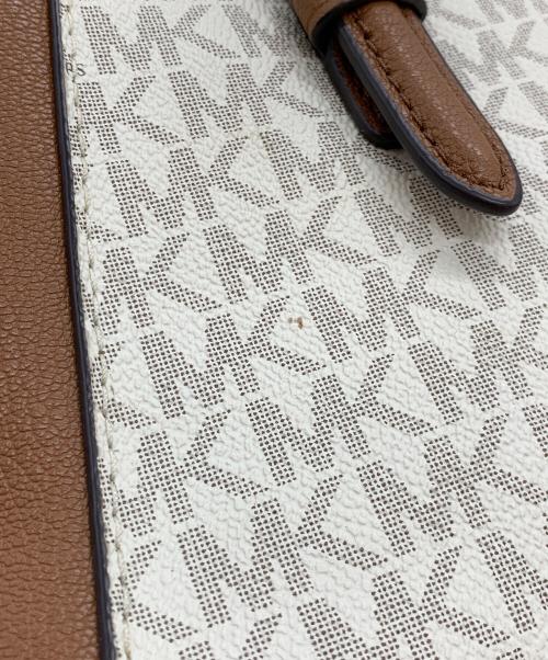 MICHAEL KORS（マイケル・コース）MICHAEL KORS (マイケルコース) 2WAYバッグ ブラウンの古着・服飾アイテム