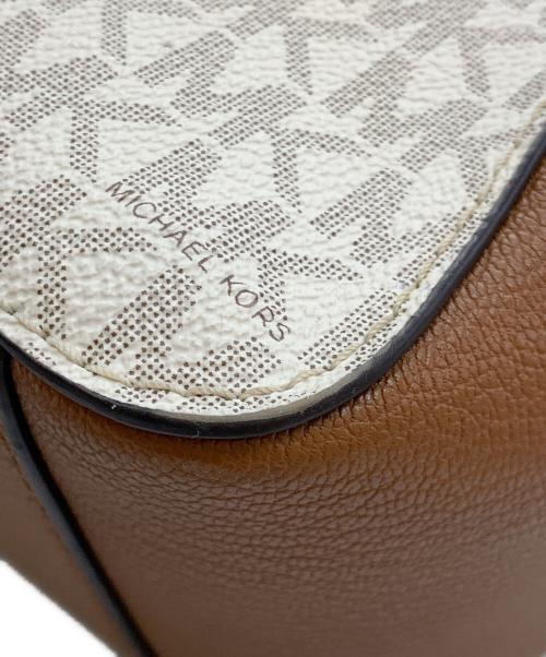 MICHAEL KORS（マイケル・コース）MICHAEL KORS (マイケルコース) 2WAYバッグ ブラウンの古着・服飾アイテム