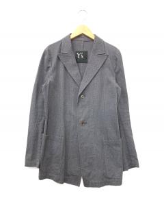 中古・古着通販】LARDINI (ラルディーニ) ウールツイードジレ グレー