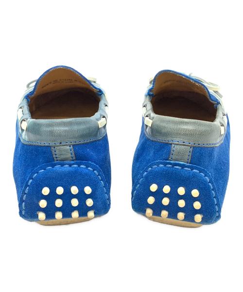 COLE HAAN（コールハーン）COLE HAAN (コールハーン) GUNNISON II スエードローファー ブルー サイズ:8Dの古着・服飾アイテム