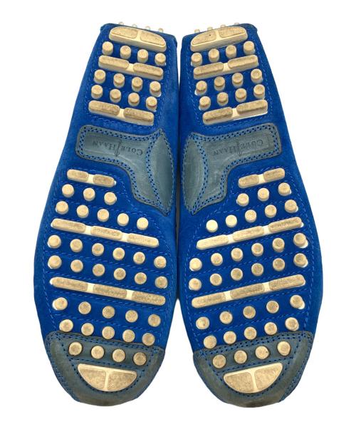 COLE HAAN（コールハーン）COLE HAAN (コールハーン) GUNNISON II スエードローファー ブルー サイズ:8Dの古着・服飾アイテム