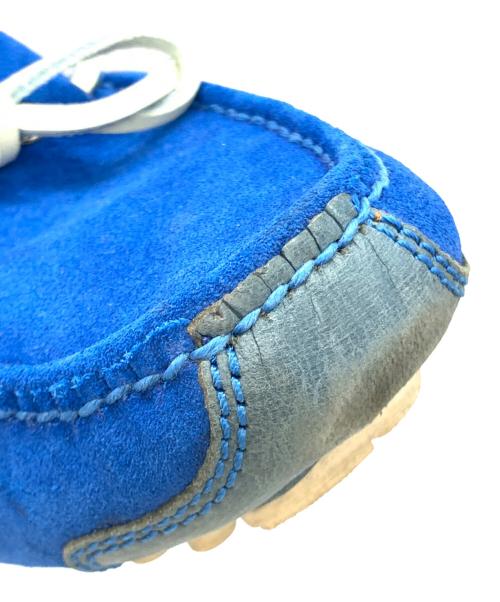 COLE HAAN（コールハーン）COLE HAAN (コールハーン) GUNNISON II スエードローファー ブルー サイズ:8Dの古着・服飾アイテム