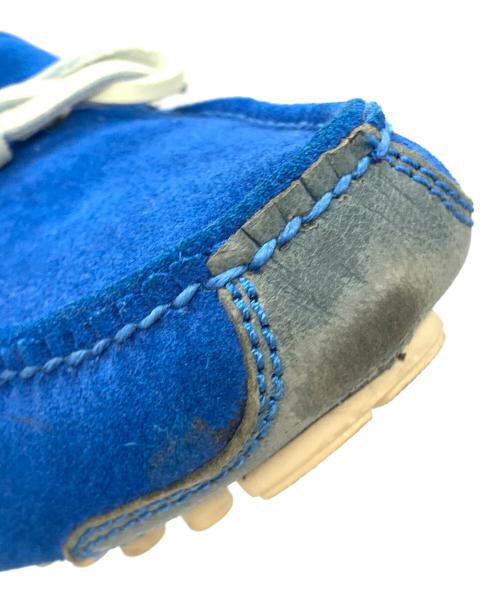 COLE HAAN（コールハーン）COLE HAAN (コールハーン) GUNNISON II スエードローファー ブルー サイズ:8Dの古着・服飾アイテム