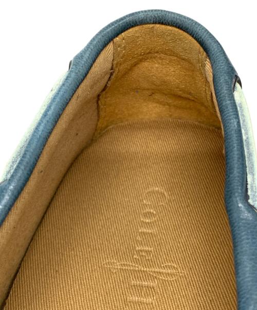 COLE HAAN（コールハーン）COLE HAAN (コールハーン) GUNNISON II スエードローファー ブルー サイズ:8Dの古着・服飾アイテム