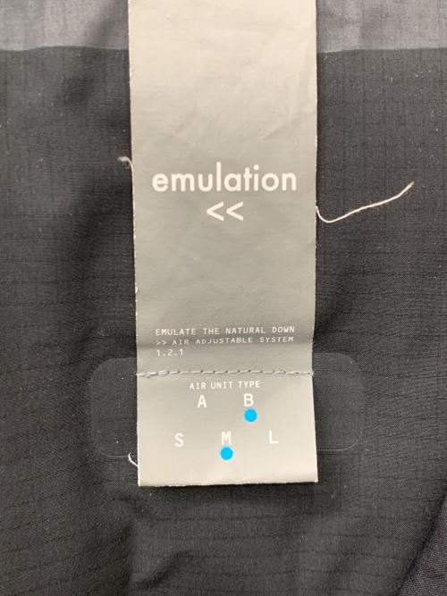 emulation（エミュレーション）emulation (エミュレーション) コート ブラック サイズ:Mの古着・服飾アイテム