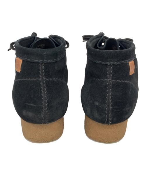 CLARKS（クラークス）CLARKS (クラークス) ワラビーシューズ ブラック サイズ:UK9.5の古着・服飾アイテム