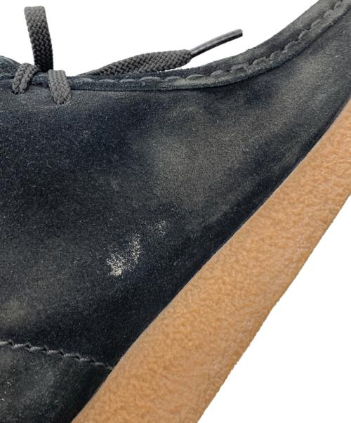 CLARKS（クラークス）CLARKS (クラークス) ワラビーシューズ ブラック サイズ:UK9.5の古着・服飾アイテム