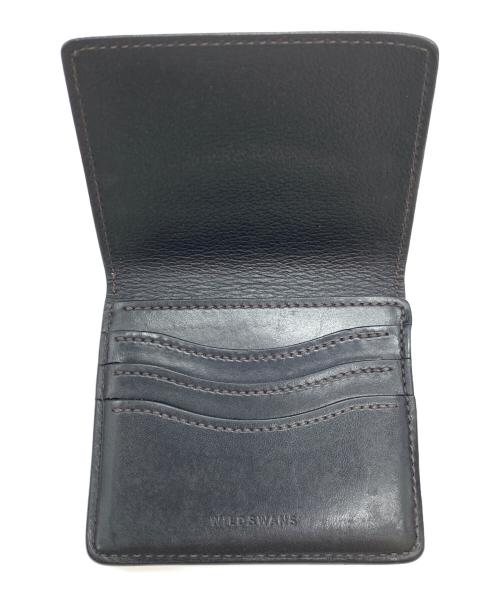 WILDSWANS（ワイルドスワンズ）WILDSWANS (ワイルドスワンズ) 2つ折り財布 ブラックの古着・服飾アイテム
