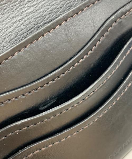 WILDSWANS（ワイルドスワンズ）WILDSWANS (ワイルドスワンズ) 2つ折り財布 ブラックの古着・服飾アイテム