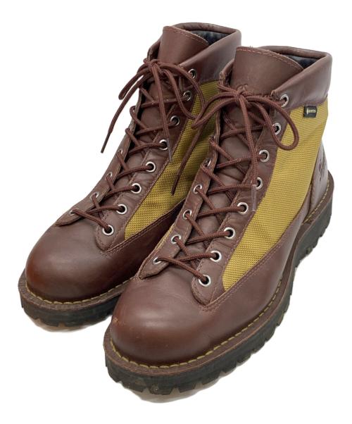Danner（ダナー）Danner (ダナー) ブーツ TAN/D.BROWN ブラウン×オリーブ サイズ:27cmの古着・服飾アイテム
