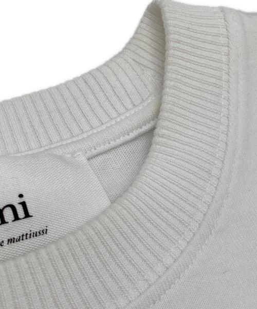 AMI Alexandre Mattiussi（アミアレクサンドルマテュッシ）AMI Alexandre Mattiussi (アミアレクサンドルマテュッシ) AMI DE COEUR T SHIRT ホワイト サイズ:XXSの古着・服飾アイテム