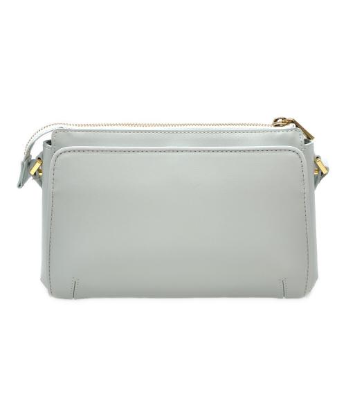 Samantha Thavasa（サマンサタバサ）Samantha Thavasa (サマンサタバサ) ガラスレザーショルダーバッグ スカイブルーの古着・服飾アイテム