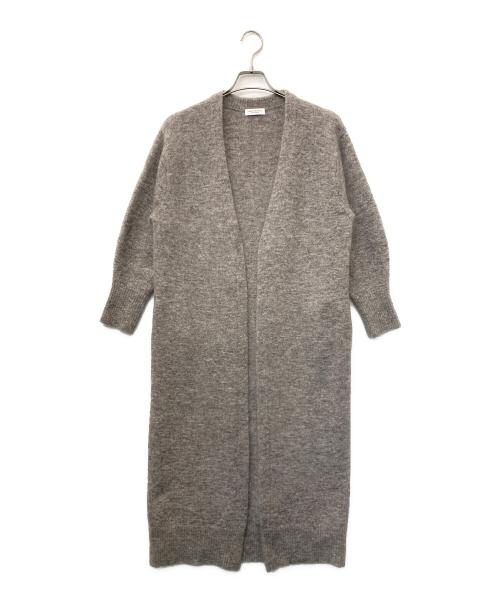 BEAUTY&YOUTH（ビューティーアンドユース）BEAUTY&YOUTH (ビューティーアンドユース) モヘヤブレンドロングニットガウン ベージュ サイズ:-の古着・服飾アイテム