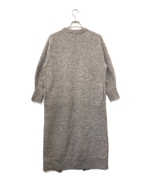 BEAUTY&YOUTH（ビューティーアンドユース）BEAUTY&YOUTH (ビューティーアンドユース) モヘヤブレンドロングニットガウン ベージュ サイズ:-の古着・服飾アイテム