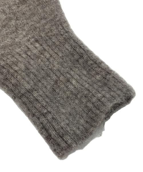 BEAUTY&YOUTH（ビューティーアンドユース）BEAUTY&YOUTH (ビューティーアンドユース) モヘヤブレンドロングニットガウン ベージュ サイズ:-の古着・服飾アイテム