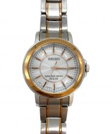 SEIKO（セイコー）の古着「ルキア 電波ソーラー リストウォッチ」｜ホワイト