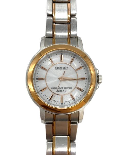 SEIKO（セイコー）SEIKO (セイコー) ルキア 電波ソーラー リストウォッチ ホワイトの古着・服飾アイテム