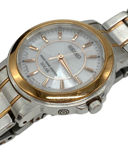 SEIKO（セイコー）SEIKO (セイコー) ルキア 電波ソーラー リストウォッチ ホワイトの古着・服飾アイテム