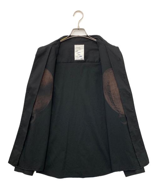 SHAREEF（シャリーフ）SHAREEF (シャリーフ) アップルプリント シャツ ブラック サイズ:2の古着・服飾アイテム