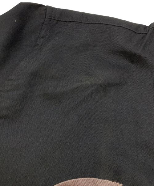 SHAREEF（シャリーフ）SHAREEF (シャリーフ) アップルプリント シャツ ブラック サイズ:2の古着・服飾アイテム