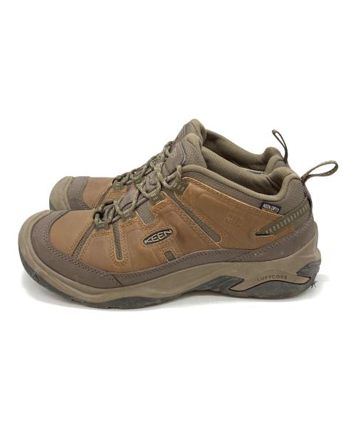 KEEN（キーン）KEEN (キーン) トレッキングシューズ ブラウン サイズ:27cmの古着・服飾アイテム