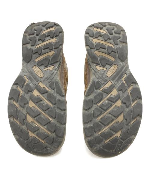 KEEN（キーン）KEEN (キーン) トレッキングシューズ ブラウン サイズ:27cmの古着・服飾アイテム