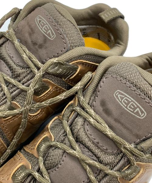 KEEN（キーン）KEEN (キーン) トレッキングシューズ ブラウン サイズ:27cmの古着・服飾アイテム