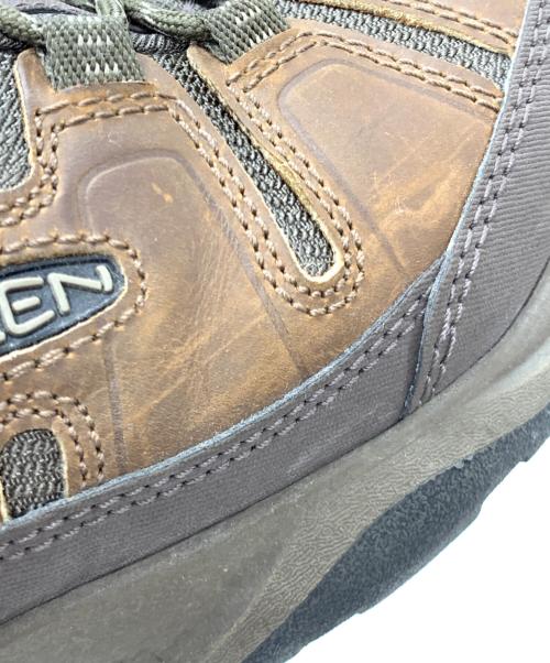 KEEN（キーン）KEEN (キーン) トレッキングシューズ ブラウン サイズ:27cmの古着・服飾アイテム