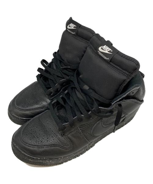 NIKE（ナイキ）NIKE (ナイキ) UNDERCOVER (アンダーカバー) DUNK HI 1985 / U(ダンクハイ) ブラック サイズ:27.5cmの古着・服飾アイテム